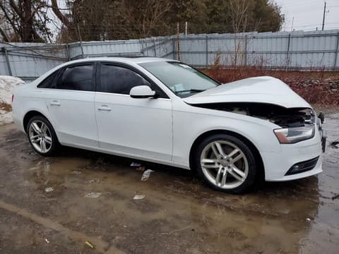 2013 Audi A4, VIN WAUFFCFL7DN040464. Фото 4 з 6 з аукціону Copart. Каталог авто зі США OpenDataCar.