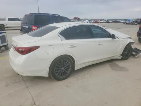 2021 Infiniti Q50, VIN JN1EV7BP7MM701128. Фото 3 з 6 з аукціону Copart. Каталог авто зі США OpenDataCar.
