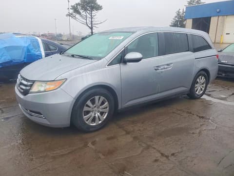 2016 Honda Odyssey, VIN 5FNRL5H49GB053309. Фото 1 з 6 з аукціону Copart. Каталог авто зі США OpenDataCar.