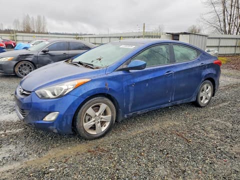 2013 Hyundai Elantra, VIN KMHDH4AE9DU797077. Фото 1 з 6 з аукціону Copart. Каталог авто зі США OpenDataCar.