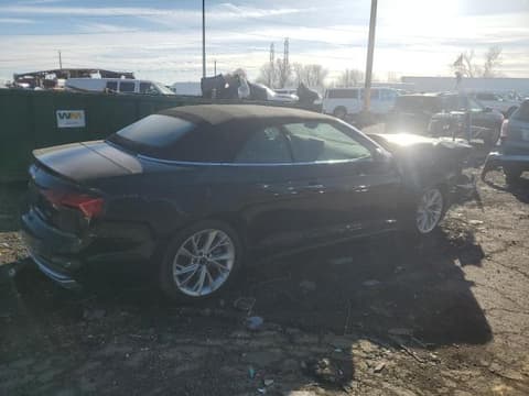 2022 Audi A5, VIN WAU2AGF56NN007740. Photo 3 of 6 from Copart auction. OpenDataCar US salvage catalog.