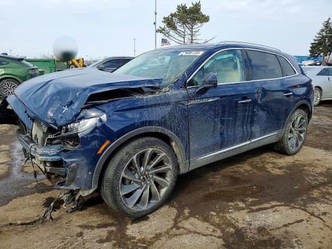2019 Lincoln Nautilus, VIN 2LMPJ8LP2KBL16049. Фото 1 з 6 з аукціону Copart. Каталог авто зі США OpenDataCar.