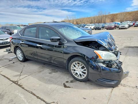 2013 Nissan Sentra, VIN 3N1AB7AP6DL607972. Фото 4 з 6 з аукціону Copart. Каталог авто зі США OpenDataCar.