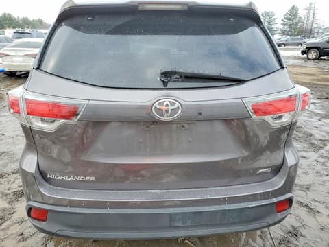 2016 Toyota Highlander, VIN 5TDBKRFH8GS304009. Фото 6 з 6 з аукціону Copart. Каталог авто зі США OpenDataCar.