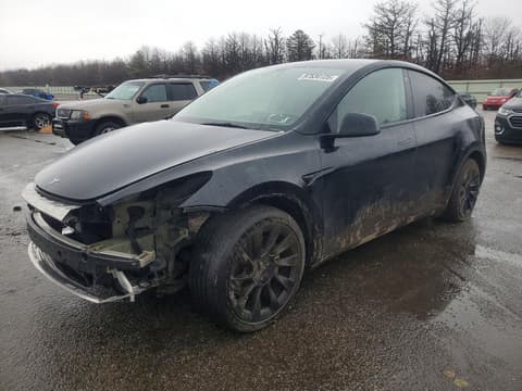2022 Tesla Model Y, VIN 7SAYGDEE9NF366433. Фото 1 з 6 з аукціону Copart. Каталог авто зі США OpenDataCar.