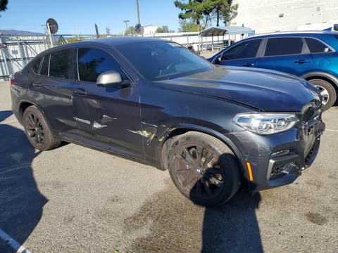 2021 Bmw X4, VIN 5UX2V5C00M9G65454. Фото 4 из 6 с аукциона Copart. Каталог авто из США OpenDataCar.