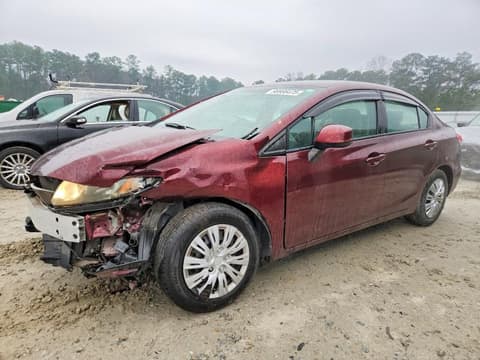 2013 Honda Civic, VIN 19XFB2F51DE205567. Фото 1 из 6 с аукциона Copart. Каталог авто из США OpenDataCar.