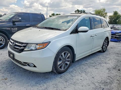 2014 Honda Odyssey, VIN 5FNRL5H98EB058266. Фото 1 з 6 з аукціону Copart. Каталог авто зі США OpenDataCar.