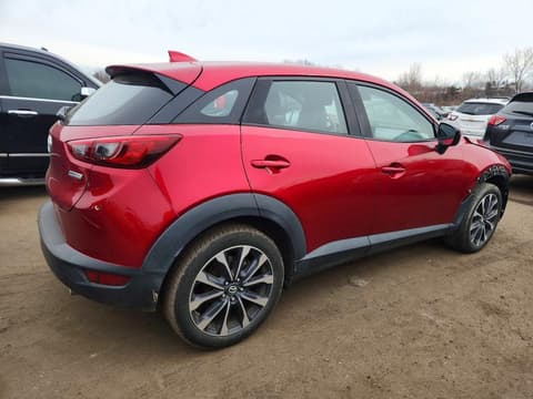 2019 Mazda CX-3, VIN JM1DKFC79K1420120. Фото 3 з 6 з аукціону Copart. Каталог авто зі США OpenDataCar.