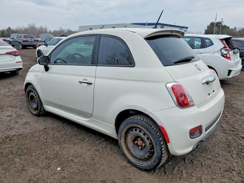 2012 Fiat 500, VIN 3C3CFFBR4CT237614. Фото 2 з 6 з аукціону Copart. Каталог авто зі США OpenDataCar.