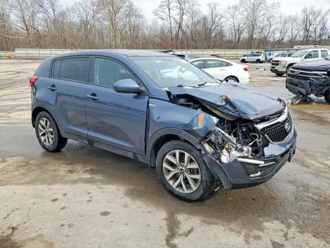 2016 Kia Sportage, VIN KNDPBCAC2G7836249. Фото 4 з 6 з аукціону Copart. Каталог авто зі США OpenDataCar.