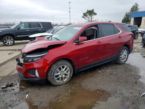 2022 Chevrolet Equinox, VIN 3GNAXKEV8NL160872. Фото 1 з 6 з аукціону Copart. Каталог авто зі США OpenDataCar.