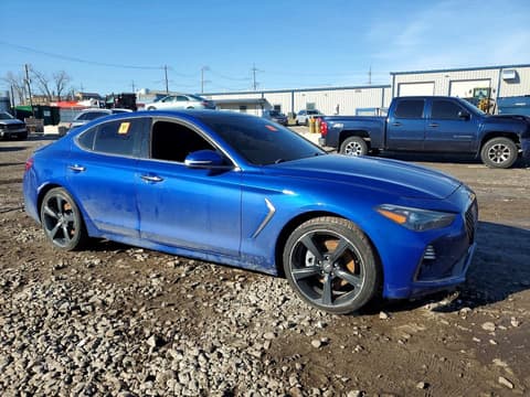 2019 Genesis G70, VIN KMTG44LA6KU025738. Фото 4 из 6 с аукциона Copart. Каталог авто из США OpenDataCar.