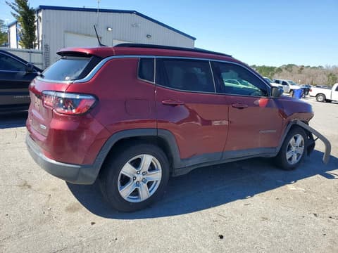 2022 Jeep Compass, VIN 3C4NJDBB7NT150867. Фото 3 з 6 з аукціону Copart. Каталог авто зі США OpenDataCar.