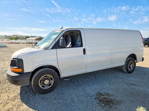 2014 Chevrolet Express 2500, VIN 1GCWGGFAXE1110487. Фото 1 з 6 з аукціону Copart. Каталог авто зі США OpenDataCar.