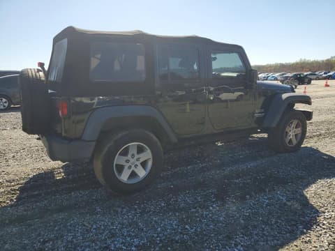 2013 Jeep Wrangler Unlimited, VIN 1C4BJWDG2DL526649. Фото 3 з 6 з аукціону Copart. Каталог авто зі США OpenDataCar.