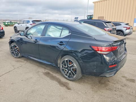 2025 Nissan Sentra, VIN 3N1AB8DV4SY321053. Фото 2 з 6 з аукціону Copart. Каталог авто зі США OpenDataCar.