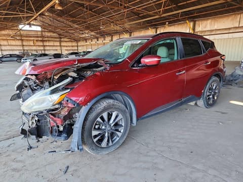 2015 Nissan Murano, VIN 5N1AZ2MG5FN237622. Фото 1 з 6 з аукціону Copart. Каталог авто зі США OpenDataCar.