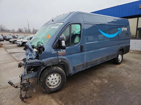 2020 Ram ProMaster 3500, VIN 3C6URVJG7LE144017. Photo 1 of 6 from Copart auction. OpenDataCar US salvage catalog.