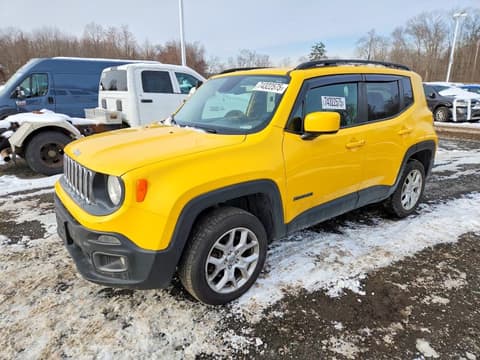 2016 Jeep Renegade, VIN ZACCJBBT9GPE00060. Фото 1 из 6 с аукциона Copart. Каталог авто из США OpenDataCar.
