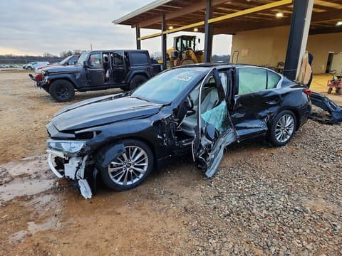 2022 Infiniti Q50, VIN JN1EV7BP3NM311371. Фото 1 з 6 з аукціону Copart. Каталог авто зі США OpenDataCar.