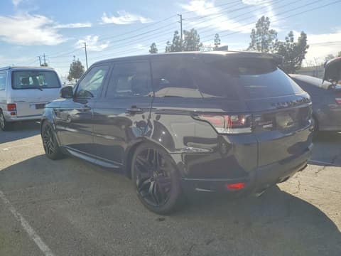 2017 Land rover Range Rover Sport, VIN SALWV2FE0HA160744. Фото 2 из 6 с аукциона Copart. Каталог авто из США OpenDataCar.