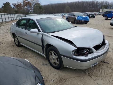 2002 Chevrolet Impala, VIN 2G1WF52E729103965. Фото 4 из 6 с аукциона Copart. Каталог авто из США OpenDataCar.