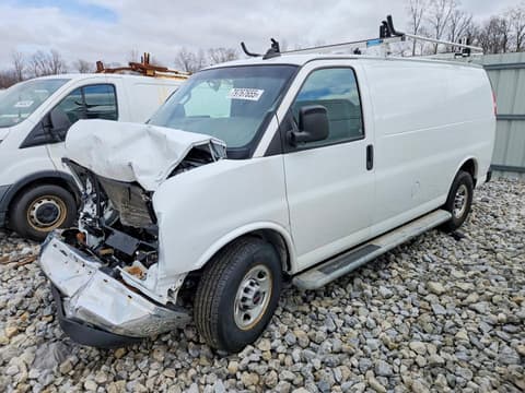 2021 Gmc Savana 2500, VIN 1GTW7AFP7M1244843. Фото 1 з 6 з аукціону Copart. Каталог авто зі США OpenDataCar.