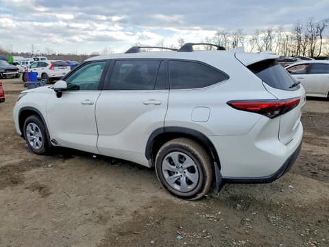 2020 Toyota Highlander, VIN 5TDCZRBH9LS002132. Фото 2 з 6 з аукціону Copart. Каталог авто зі США OpenDataCar.