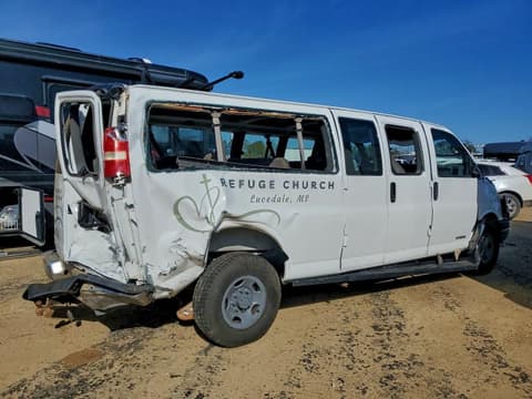 2005 Chevrolet Express 3500, VIN 1GAHG39U651185266. Фото 3 з 6 з аукціону Copart. Каталог авто зі США OpenDataCar.