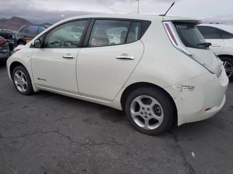 2012 Nissan Leaf, VIN JN1AZ0CPXCT026937. Фото 2 з 6 з аукціону Copart. Каталог авто зі США OpenDataCar.