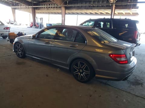 2013 Mercedes-benz C-Class, VIN WDDGF4HB0DR265776. Фото 2 з 6 з аукціону Copart. Каталог авто зі США OpenDataCar.