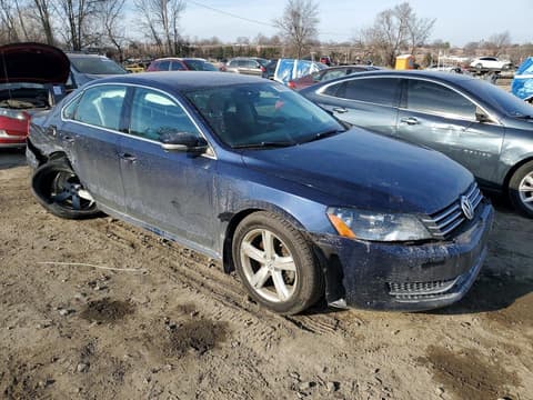 2013 Volkswagen Passat, VIN 1VWBP7A35DC099874. Фото 4 з 6 з аукціону Copart. Каталог авто зі США OpenDataCar.