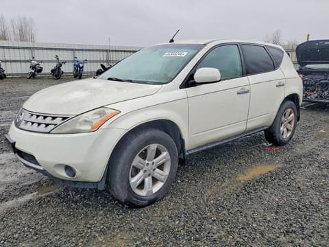 2007 Nissan Murano, VIN JN8AZ08T17W532149. Zdjęcie 1 z 6 z aukcji Copart. Katalog aut z USA OpenDataCar.