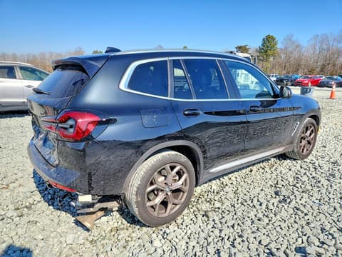 2023 Bmw X3, VIN WBX47DP03PN207511. Фото 3 из 6 с аукциона Copart. Каталог авто из США OpenDataCar.