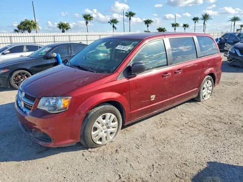 2018 Dodge Grand Caravan, VIN 2C4RDGBG4JR273108. Фото 1 з 6 з аукціону Copart. Каталог авто зі США OpenDataCar.