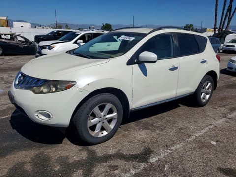 2009 Nissan Murano, VIN JN8AZ18WX9W155663. Фото 1 з 6 з аукціону Copart. Каталог авто зі США OpenDataCar.