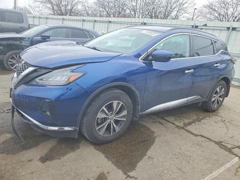 2022 Nissan Murano, VIN 5N1AZ2BS5NC128756. Фото 1 з 6 з аукціону Copart. Каталог авто зі США OpenDataCar.