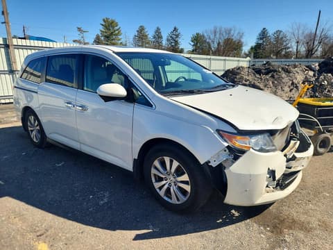 2016 Honda Odyssey, VIN 5FNRL5H69GB076462. Фото 4 з 6 з аукціону Copart. Каталог авто зі США OpenDataCar.