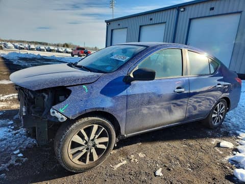 2019 Nissan Versa, VIN 3N1CN7AP7KL857329. Фото 1 з 6 з аукціону Copart. Каталог авто зі США OpenDataCar.