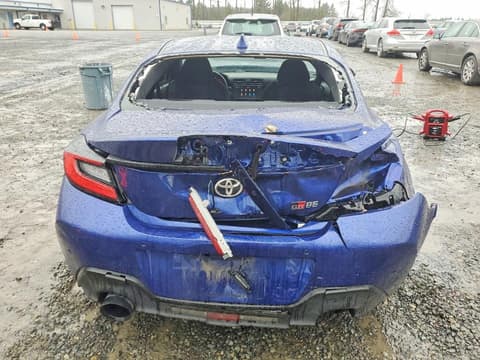 2022 Toyota GR 86, VIN JF1ZNBC13N8751455. Фото 6 з 6 з аукціону Copart. Каталог авто зі США OpenDataCar.