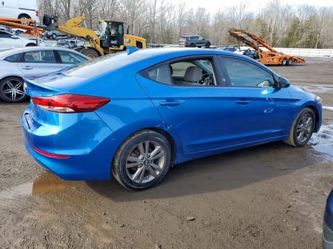 2018 Hyundai Elantra, VIN 5NPD84LFXJH367865. Zdjęcie 3 z 6 z aukcji Copart. Katalog aut z USA OpenDataCar.