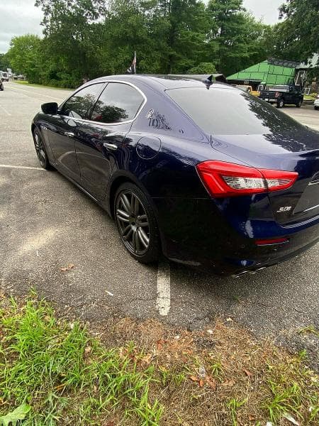 2018 Maserati Ghibli, VIN ZAM57YTL2J1270859. Фото 3 з 6 з аукціону Copart. Каталог авто зі США OpenDataCar.