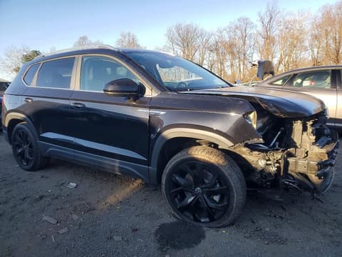 2022 Volkswagen Taos, VIN 3VVPX7B21NM095983. Фото 4 з 6 з аукціону Copart. Каталог авто зі США OpenDataCar.