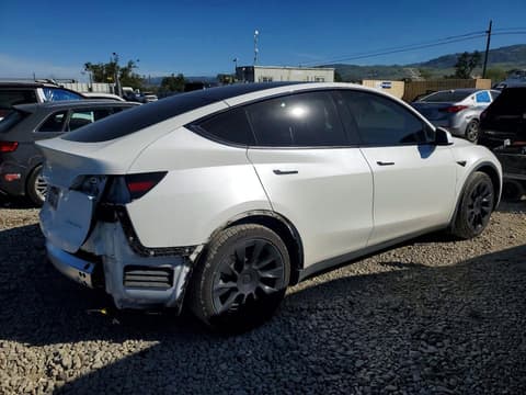 2021 Tesla Model Y, VIN 5YJYGDEE7MF159373. Фото 3 з 6 з аукціону Copart. Каталог авто зі США OpenDataCar.