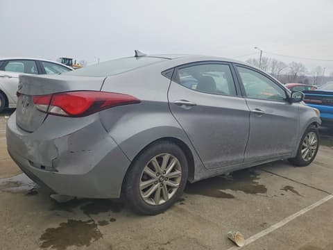 2014 Hyundai Elantra, VIN KMHDH4AE3EU157237. Фото 3 з 6 з аукціону Copart. Каталог авто зі США OpenDataCar.