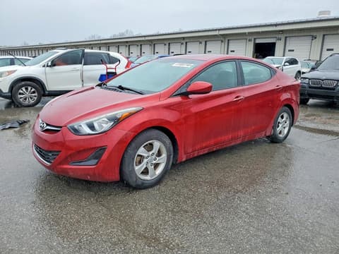 2015 Hyundai Elantra, VIN 5NPDH4AE1FH575540. Фото 1 з 6 з аукціону Copart. Каталог авто зі США OpenDataCar.