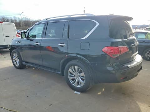 2016 Infiniti QX80, VIN JN8AZ2NE0G9124578. Фото 2 з 6 з аукціону Copart. Каталог авто зі США OpenDataCar.