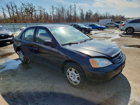 2002 Honda Civic, VIN 2HGES16542H565117. Zdjęcie 4 z 6 z aukcji Copart. Katalog aut z USA OpenDataCar.