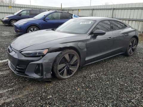 2023 Audi e-tron GT, VIN WAUEJBFW3P7005573. Фото 1 з 6 з аукціону Copart. Каталог авто зі США OpenDataCar.